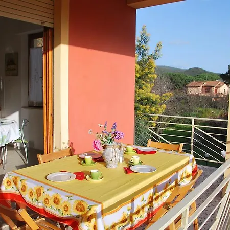 Mare - Terrazza, Giardino Attrezzato E Area Parcheggio * 마리나디캄포