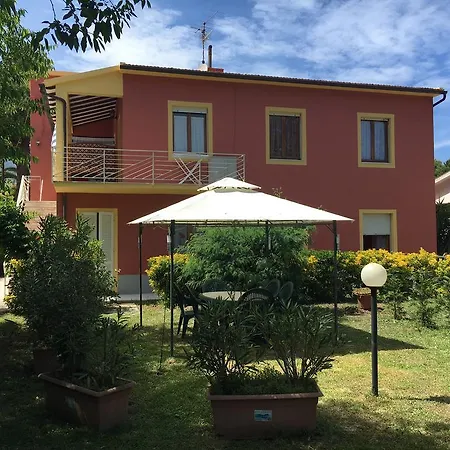 Mare - Terrazza, Giardino Attrezzato E Area Parcheggio 마리나디캄포